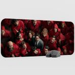 mousepad bastir La Casa De Papel Dizi Film Mousepad V1 - 70X30 Xl Gaming Mouse Pad Fare Altlığı