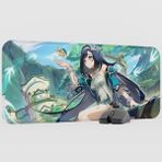 mousepad bastir Lan Yan Genshin Impact Anime Oyuncu V1 - 70X30 Xl Gaming Mouse Pad Fare Altlığı