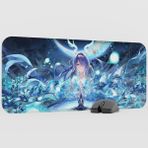 mousepad bastir Lauma Genshin Impact Anime Oyuncu V2 - 70X30 Xl Gaming Mouse Pad Fare Altlığı