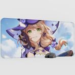 mousepad bastir Lisa Genshin Impact Anime Oyuncu V3 - 90X40 Xxl Gaming Mouse Pad Fare Altlığı