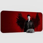 mousepad bastir Lucifer Dizi Film Mousepad V4 - 70X30 Xl Gaming Mouse Pad Fare Altlığı