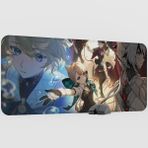 mousepad bastir Lynette Genshin Impact Anime Oyuncu V2 - 90X40 Xxl Gaming Mouse Pad Fare Altlığı
