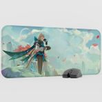 mousepad bastir Lynette Genshin Impact Anime Oyuncu V3 - 70X30 Xl Gaming Mouse Pad Fare Altlığı