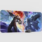 mousepad bastir Mavuika Genshin Impact Anime Oyuncu V5 - 90X40 Xxl Gaming Mouse Pad Fare Altlığı