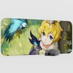 mousepad bastir Mika Genshin Impact Anime Oyuncu V3 - 70X30 Xl Gaming Mouse Pad Fare Altlığı