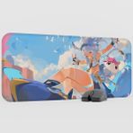 mousepad bastir Mualani Genshin Impact Anime Oyuncu V4 - 70X30 Xl Gaming Mouse Pad Fare Altlığı