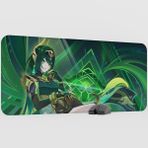mousepad bastir Nefer Genshin Impact Anime Oyuncu V1 - 90X40 Xxl Gaming Mouse Pad Fare Altlığı