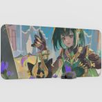 mousepad bastir Nefer Genshin Impact Anime Oyuncu V3 - 90X40 Xxl Gaming Mouse Pad Fare Altlığı