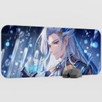 mousepad bastir Neuvillette Genshin Impact Anime Oyuncu V3 - 70X30 Xl Gaming Mouse Pad Fare Altlığı