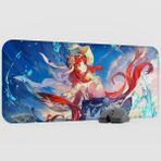 mousepad bastir Nilou Genshin Impact Anime Oyuncu V4 - 70X30 Xl Gaming Mouse Pad Fare Altlığı