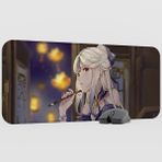 mousepad bastir Ningguang Genshin Impact Anime Oyuncu V1 - 70X30 Xl Gaming Mouse Pad Fare Altlığı