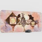 mousepad bastir Ningguang Genshin Impact Anime Oyuncu V2 - 90X40 Xxl Gaming Mouse Pad Fare Altlığı