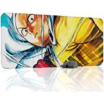 mousepad bastir One Punch Man Kaymaz Dikişli Kauçuk Oyuncu Mousepad V2 - 90X40 Xxl Gaming Mouse Pad Fare Altlığı