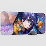 mousepad bastir Ororon Genshin Impact Anime Oyuncu V3 - 70X30 Xl Gaming Mouse Pad Fare Altlığı