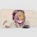 mousepad bastir Qiqi Genshin Impact Anime Oyuncu V5 - 70X30 Xl Gaming Mouse Pad Fare Altlığı