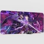 mousepad bastir Raiden Genshin Impact Anime Oyuncu V4 - 90X40 Xxl Gaming Mouse Pad Fare Altlığı