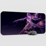mousepad bastir Raiden Genshin Impact Anime Oyuncu V5 - 70X30 Xl Gaming Mouse Pad Fare Altlığı