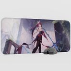mousepad bastir Rosaria Genshin Impact Anime Oyuncu V2 - 70X30 Xl Gaming Mouse Pad Fare Altlığı