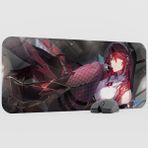 mousepad bastir Rosaria Genshin Impact Anime Oyuncu V3 - 70X30 Xl Gaming Mouse Pad Fare Altlığı