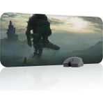 mousepad bastir Shadow Of The Colossus Kaymaz Dikişli Kauçuk Oyuncu Mousepad V4 - 70X30 Xl Gaming Mouse Pad Fare Altlığı
