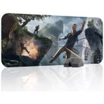 mousepad bastir Uncharted Kaymaz Dikişli Kauçuk Oyuncu Mousepad V3 - 70X30 Xl Gaming Mouse Pad Fare Altlığı