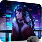mousepad bastir Va-11 Hall-A Kaymaz Dikişli Kauçuk Oyuncu Mousepad V2 - 48X40 Xl Gaming Mouse Pad Fare Altlığı