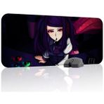 mousepad bastir Va-11 Hall-A Kaymaz Dikişli Kauçuk Oyuncu Mousepad V3 - 70X30 Xl Gaming Mouse Pad Fare Altlığı