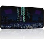 mousepad bastir Va-11 Hall-A Kaymaz Dikişli Kauçuk Oyuncu Mousepad V5 - 90X40 Xxl Gaming Mouse Pad Fare Altlığı