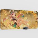 mousepad bastir Varesa Genshin Impact Anime Oyuncu V5 - 90X40 Xxl Gaming Mouse Pad Fare Altlığı