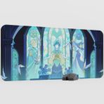 mousepad bastir Venti Genshin Impact Anime Oyuncu V3 - 90X40 Xxl Gaming Mouse Pad Fare Altlığı