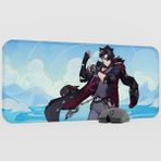 mousepad bastir Wriothesley Genshin Impact Anime Oyuncu V2 - 70X30 Xl Gaming Mouse Pad Fare Altlığı