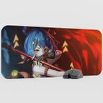mousepad bastir Xiangling Genshin Impact Anime Oyuncu V5 - 70X30 Xl Gaming Mouse Pad Fare Altlığı