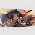 mousepad bastir Xinyan Genshin Impact Anime Oyuncu V4 - 90X40 Xxl Gaming Mouse Pad Fare Altlığı