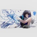 mousepad bastir Yelan Genshin Impact Anime Oyuncu V1 - 70X30 Xl Gaming Mouse Pad Fare Altlığı