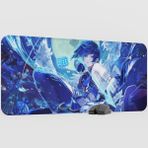 mousepad bastir Yelan Genshin Impact Anime Oyuncu V2 - 90X40 Xxl Gaming Mouse Pad Fare Altlığı