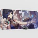 mousepad bastir Yelan Genshin Impact Anime Oyuncu V3 - 90X40 Xxl Gaming Mouse Pad Fare Altlığı