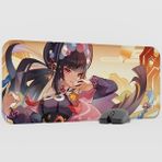 mousepad bastir Yun Jin Genshin Impact Anime Oyuncu V2 - 70X30 Xl Gaming Mouse Pad Fare Altlığı