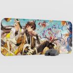 mousepad bastir Zhongli Genshin Impact Anime Oyuncu V3 - 70X30 Xl Gaming Mouse Pad Fare Altlığı
