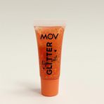MOV Glitter Lip No:03 – Turuncu Parlak Simli Lip Gloss/Dudak Parlatıcısı – Uzun Süre Kalıcı & Işıltılı Etki