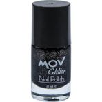 MOV Glitter No:03 siyah Oje