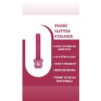 MOV Glitter Pembe Eyeliner