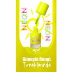 Mov Neon Oje Sarı No:3