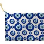 Movebeach Portföy & Clutch Çanta - Beyaz - Mavi