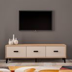 Movemo 160 cm TV Sehpası Antik Çam Dor