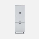 Movemo Eko 119 2 Kapaklı Sepetli 180x60x40 cm Banyo Dolabı