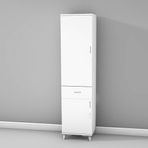 Movemo Eko 130 2 Kapaklı 180x40x40 cm Banyo Dolabı