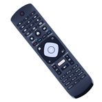 MOVHEIYL 996596003606 Yedek Uzaktan Kumanda Philips LCD LED 3D HD Smart TV 32PFS5362 49PUS610112 65PUS6262 43PUS6162 43PUS6262 43PUT6101/12 43PUT6101/600 için 43PUTPUT610112 43PUT610160, Netflix