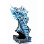 MOVİYA Game Of Thrones Buz Ejderhası Figürü 30 cm - Fantastik koleksiyon Polyester Dekoratif Büst
