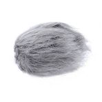 Movo WS1 Furry Outdoor Microphone Windscreen Muff for Small Compact Microphones up to 8cm X 40mm (L x D) (Fits the Zoom H1, Shenggu SG-108 & More)