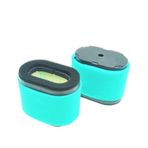 MOWFILL Briggs Stratton 5059 690610 697029 için 2 Paket 498596 Hava Filtresi Değiştirin 273356 Ön Filtre Çim Biçme Makinesi Hava Temizleme Elemanı ile Uyumlu OEM Hava Temizleyici Kartuş